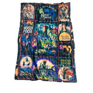 Hocus Pocus Sanderson Sister Witches Halloween Movie Throw Blanket